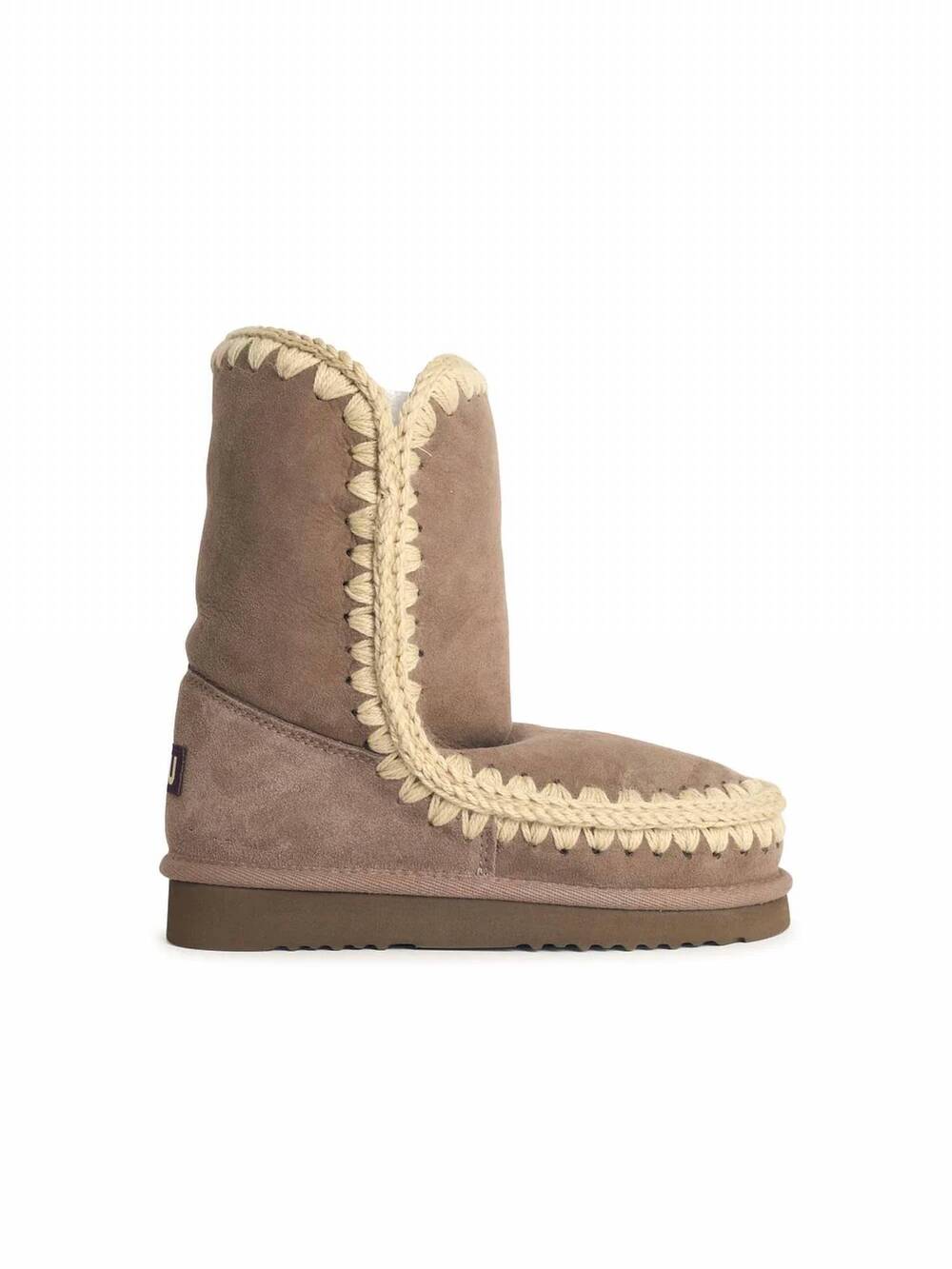 NEW MOU women's eskimo 24 ankle boots in old beige